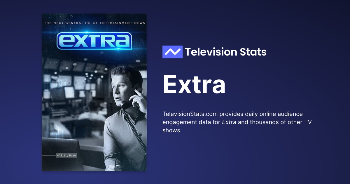 Extra Online TV Stats Ratings Viewership TelevisionStats