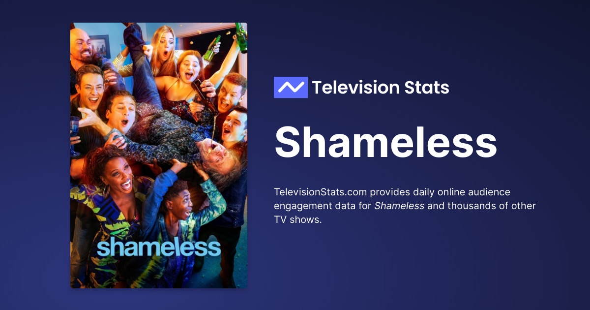 Shameless Online TV Stats Ratings Viewership TelevisionStats