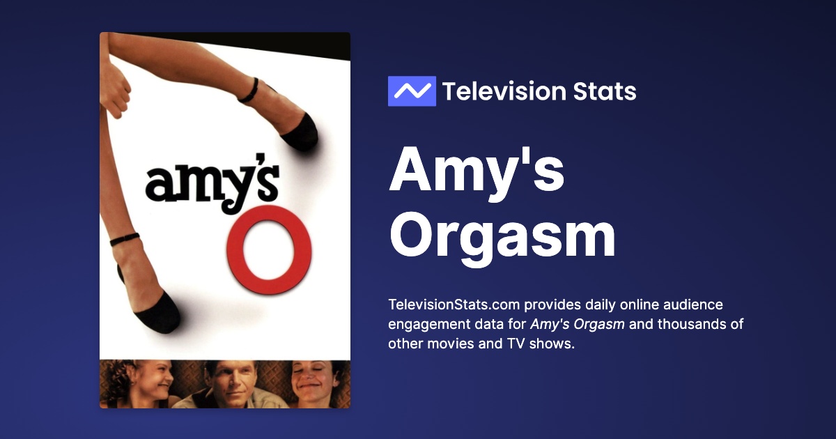 Where to watch Amy s Orgasm 2001 Movie Streaming options