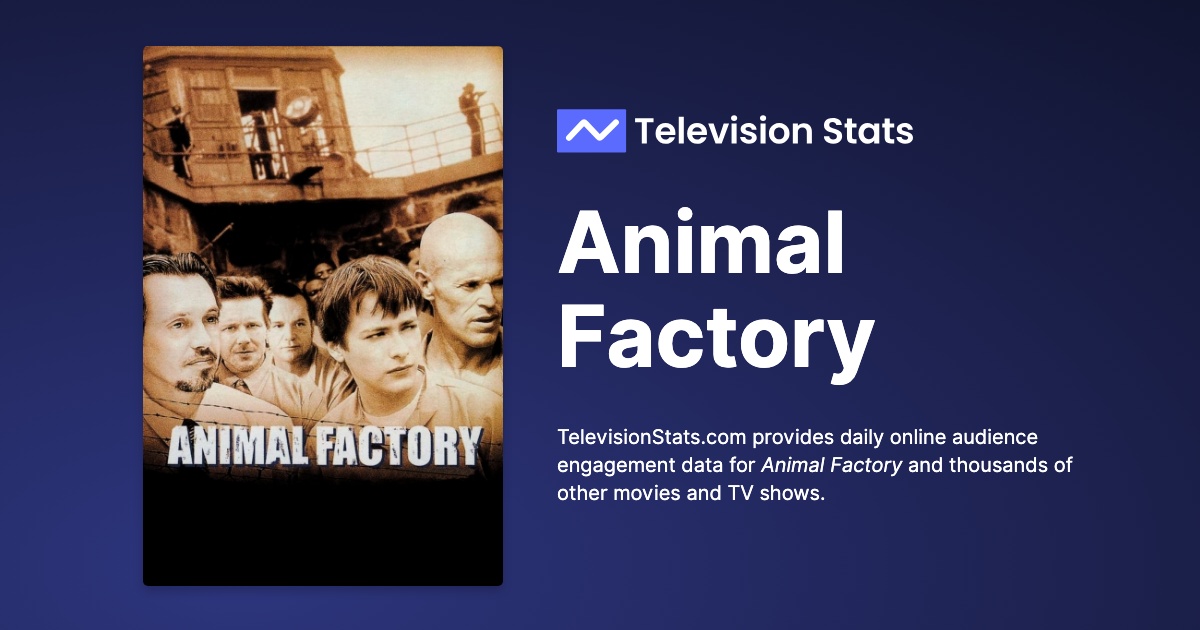 Animal Factory Movie Cast All Actors and Actresses